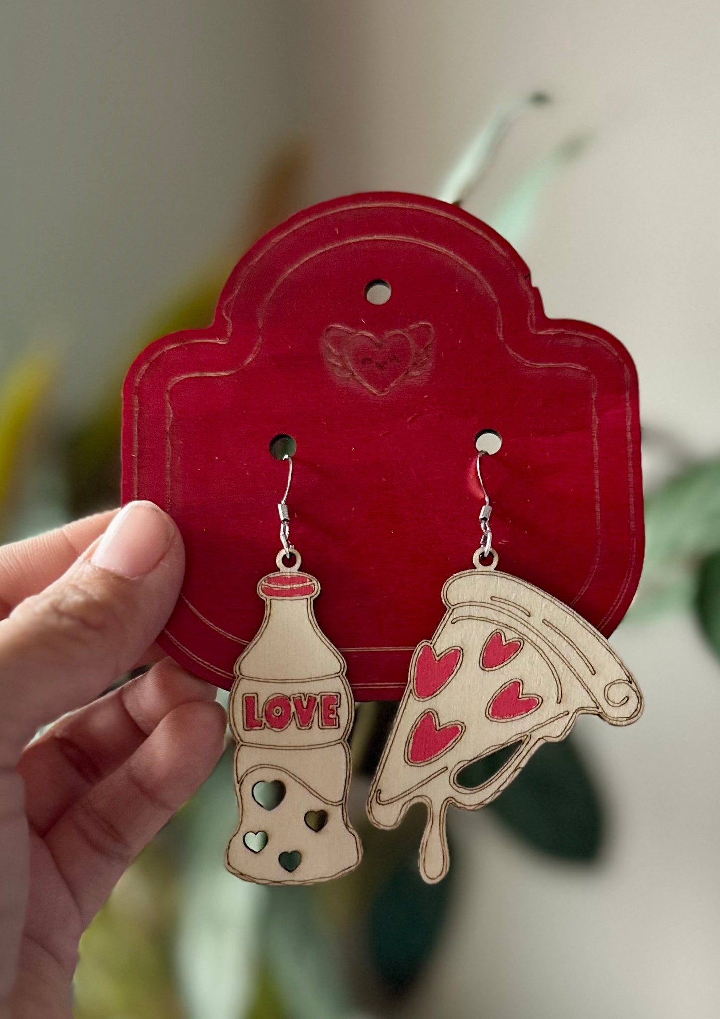 Pizza & Love Earrings – Because Pizza is Life!