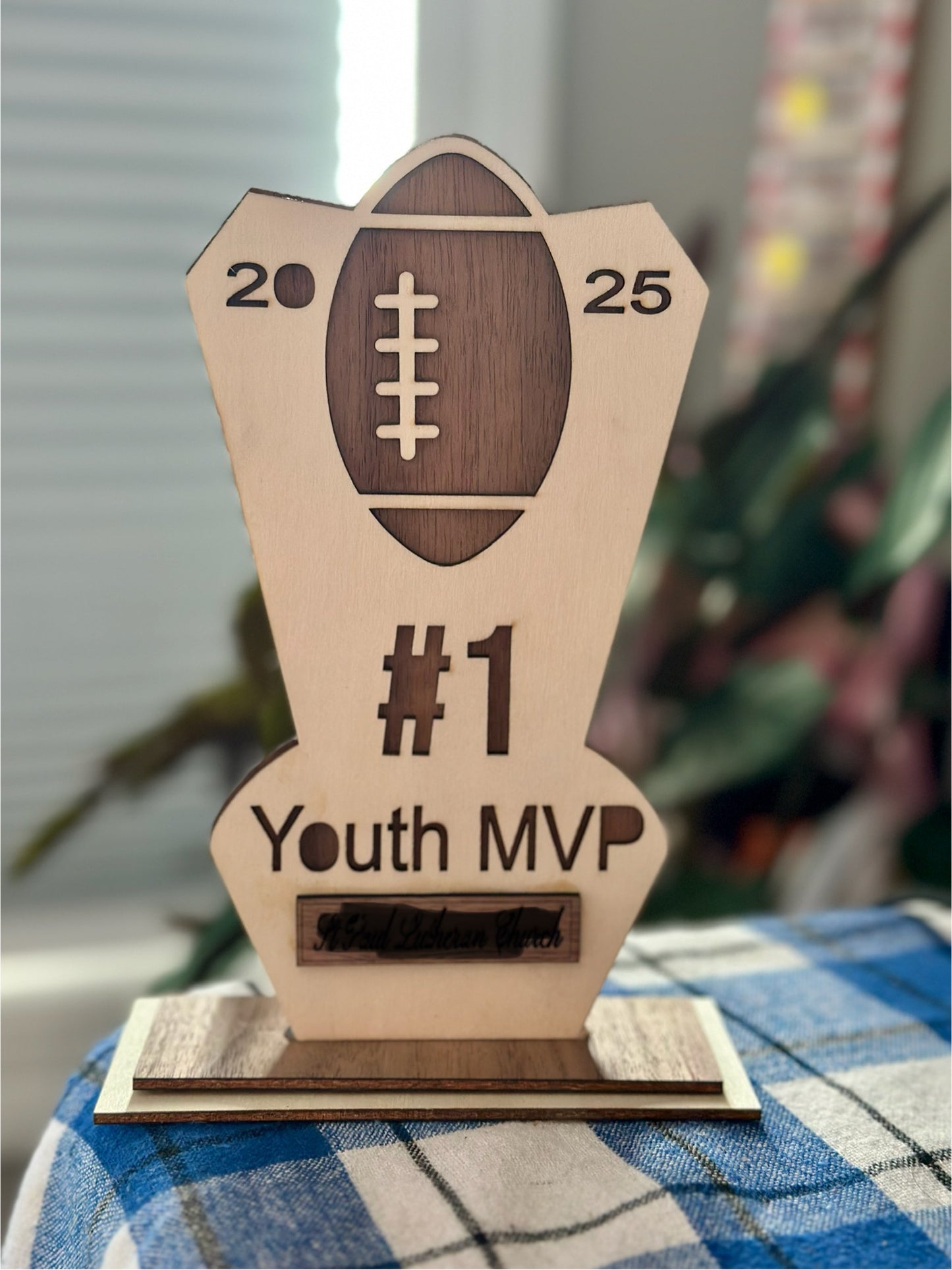 Custom Wooden Trophy – Because Everyone Deserves an Award